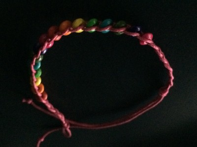 Pink Friendship Bracelet